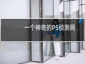 一个神奇的PS侦测网站