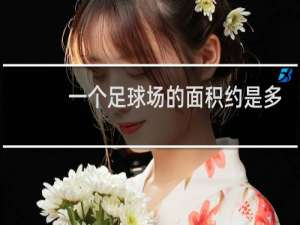 一个足球场的面积约是多少公顷