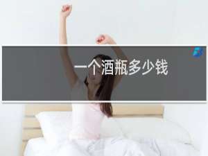 一个酒瓶多少钱