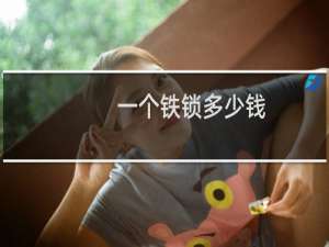 一个铁锁多少钱