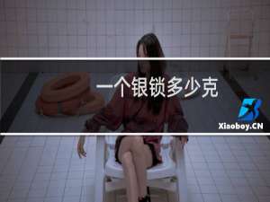 一个银锁多少克