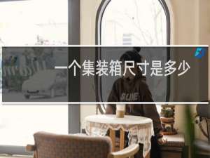 一个集装箱尺寸是多少