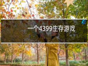一个4399生存游戏