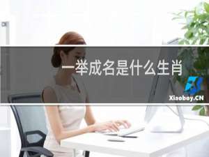 一举成名是什么生肖（生肖鼠或生肖龙）