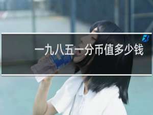 一九八五一分币值多少钱