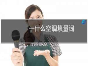 一什么空调填量词