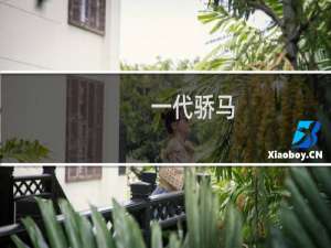一代骄马