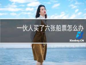 一伙人买了六张船票怎么办