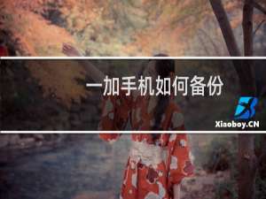 一加手机如何备份