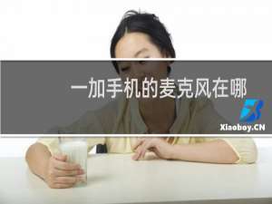 一加手机的麦克风在哪
