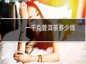 一千克普洱茶多少钱