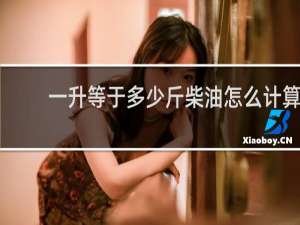 一升等于多少斤柴油怎么计算