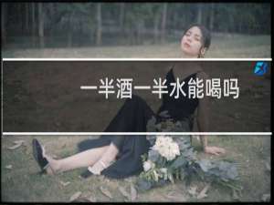 一半酒一半水能喝吗