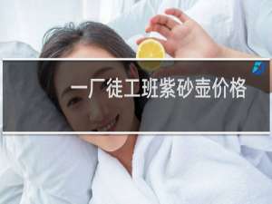 一厂徒工班紫砂壶价格
