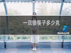 一双银筷子多少克