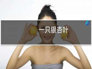 一只银杏叶