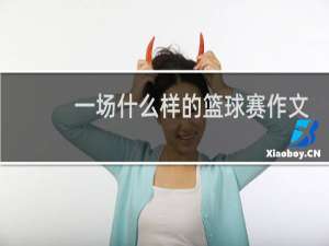一场什么样的篮球赛作文
