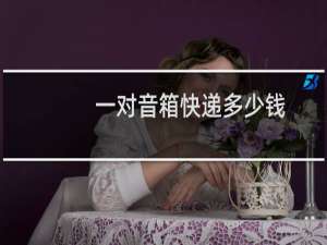 一对音箱快递多少钱