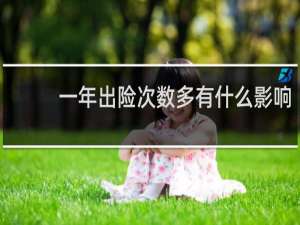 一年出险次数多有什么影响