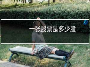 一张股票是多少股