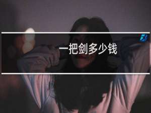 一把剑多少钱
