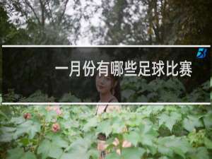 一月份有哪些足球比赛