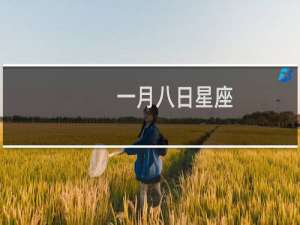 一月八日星座