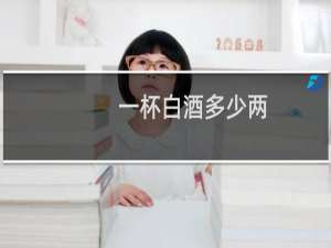 一杯白酒多少两