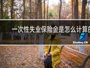 一次性失业保险金是怎么计算的