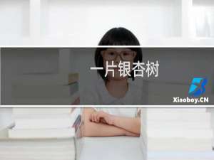 一片银杏树