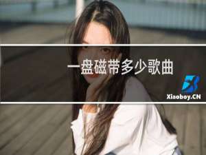 一盘磁带多少歌曲