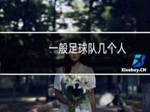 一般足球队几个人