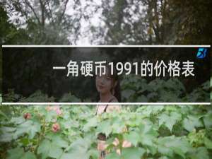 一角硬币1991的价格表