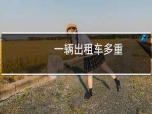 一辆出租车多重