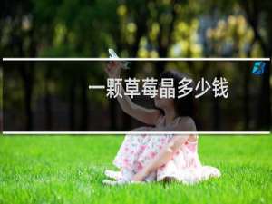 一颗草莓晶多少钱