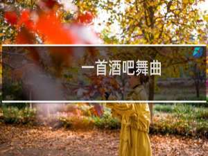 一首酒吧舞曲