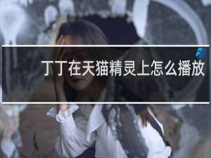 丁丁在天貓精靈上怎么播放