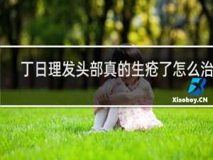 丁日理发头部真的生疮了怎么治疗