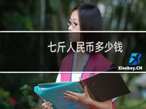 七斤人民币多少钱