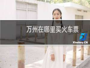 万州在哪里买火车票