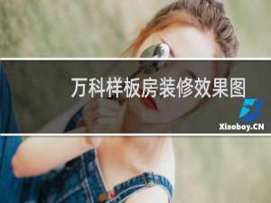 万科样板房装修效果图