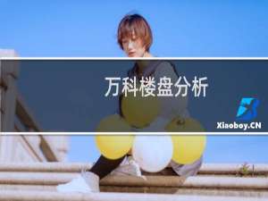 万科楼盘分析