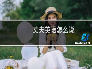丈夫英语怎么说