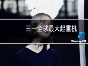 三一全球最大起重机