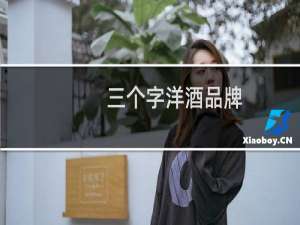 三个字洋酒品牌