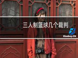 三人制篮球几个裁判