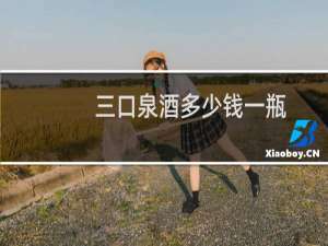 三口泉酒多少钱一瓶