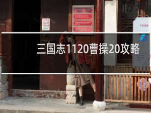 三国志11 曹操 攻略