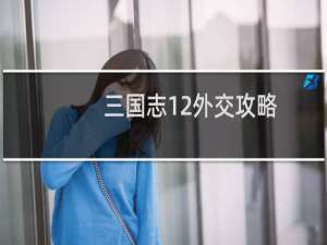 三国志12外交攻略