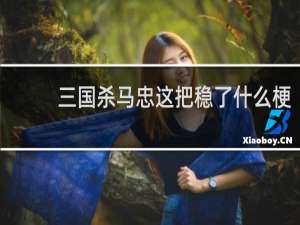 三国杀马忠这把稳了什么梗